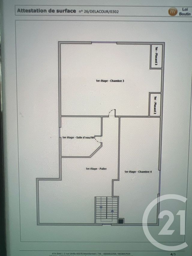 maison à vendre - 6 pièces - 127.0 m2 - LE BLANC MESNIL - 93 - ILE-DE-FRANCE - Century 21 Agence Marcus